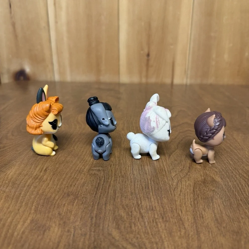 LOL Surprise Pets Lot‎ Of 9 Mixed Dogs Cats Bunny Monkey Figurines MGA Toys